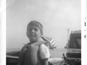 1967 Summer (taken), Paul on a boat.jpg